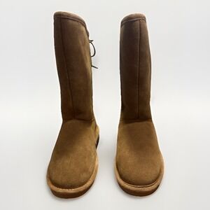 Bearpaw Phylly Youth Hickory II Suede Boots Size 4